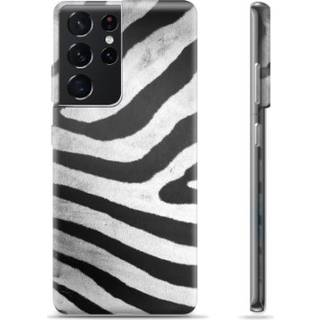 Samsung Galaxy S21 Ultra 5G TPU Cover - Zebra