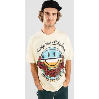 Market Smiley Keep On Shining T-shirt - S - cream