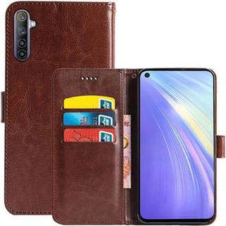 Wallet Cover 3-kort Realme 6  - mørk