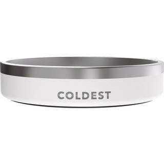 Coldest Dog Bowl - Anti Rust Metal & Non Slip Dog Bowls Large Spill Proof Heavy Duty 3 lag Isoleret hundesk?l - Mad og vandsk?l til hunde katte &