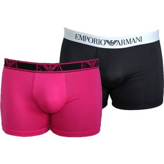 ARMANI 2 PACK BOXERSHORTS PINK OG SORT SÆT 2X-Large