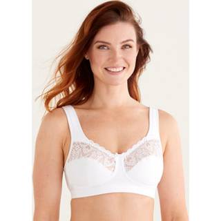 Swegmark True Beauty Fairtrade Soft Bra - White - E 75