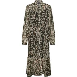 Noisy May kjole NMMELINA - Black Aop - XS