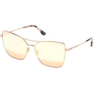 Tom Ford FT0738 SYE 28Z 61 Solbriller Kvinder Guld - Gold - 61mm