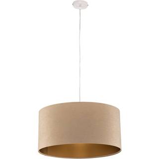 Hængelampe Salina, beige/guld Ø 50 cm