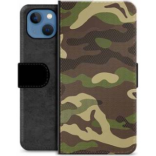 iPhone 13 Premium Flip Cover med Pung - Camo