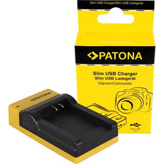 Slim micro-USB oplader til Nikon EN-EL12, Coolpix AW100, AW1100, S6300, S8000, S9500