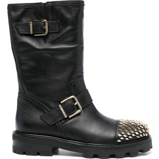 Jimmy Choo Biker II leather ankle boots - black - EU 39.5