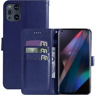 Wallet Cover 3-kort Oppo Find X3 Pro 5G  - mørk