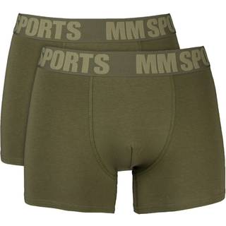 MM Sports Boxer 2-pack - Green - S