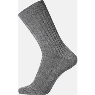 Strømper "wool rib"| Uld | Lys grå