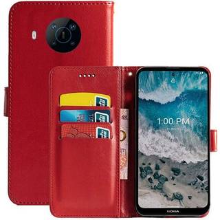 Wallet Cover 3-kort Nokia X100  - rød
