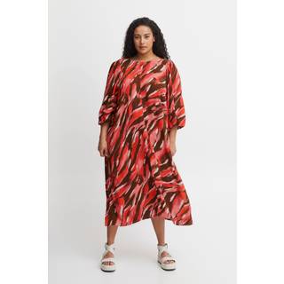Fransa Plus Size Selection FPKAIYA Kjole - Pink - Str 54 - Damer