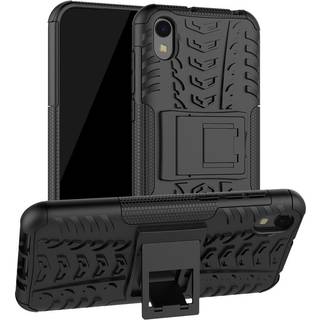 Huawei Y5 (2019) Håndværker Cover m. Stand - Sort