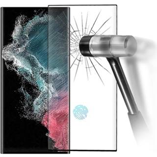 Full Cover Samsung Galaxy S23 Ultra 5G Skærmbeskyttelse Hærdet Glas - 9H - Sort