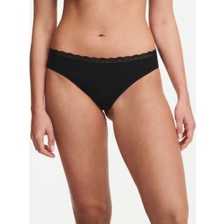 Femilet - String trusse - bomuld - Basic Lace - Sort