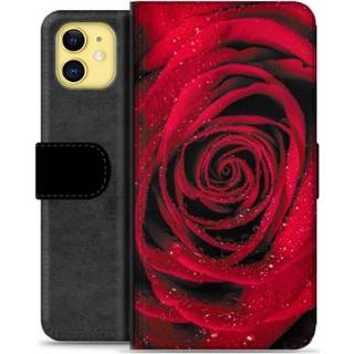 iPhone 11 Premium Flip Cover med Pung - Rose