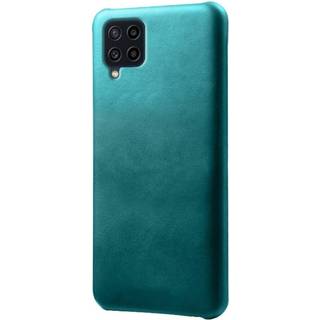 Samsung Galaxy M32 / M22 Læderbetrukket Cover - Grøn