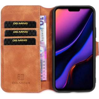 DG-Ming Wallet 3-kort til Apple iPhone 11 Pro Max (6,5 ")  - brun