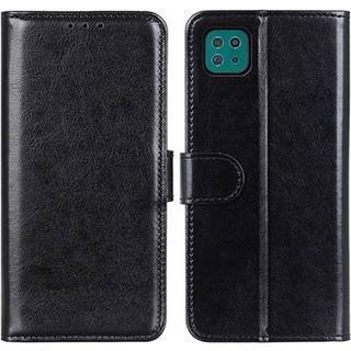 Samsung Galaxy A22 5G, Galaxy F42 5G Pung med Magnetisk Lukning - Sort
