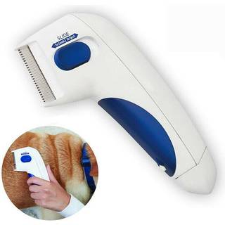 Elektrisk loppekam til kæledyr – sikker til katte og hunde, dræber lopper – Kæledyrsudstyr