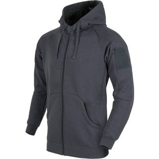 Urban Tactical Hoodie Lite FullZip XS, grå