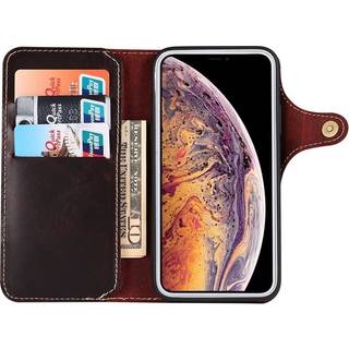 Wallet 3-kort ægte læder Apple iPhone 13 Pro (6.1")  - oxblood