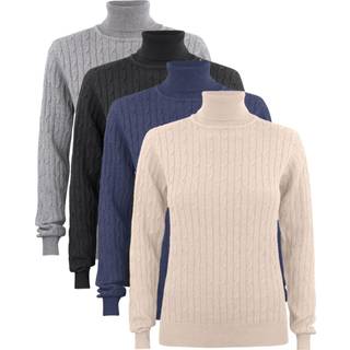 Cutter & Buck 355423 Blakely Rollerneck Ladies / Rullekrave Sandmel M