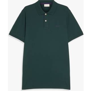 GANT Herre Kontrastfarvet piqué poloskjorte (XXL)