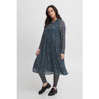 Fransa Plus Size Selection FPMESH Kjole - Grøn - Str 54 - Damer