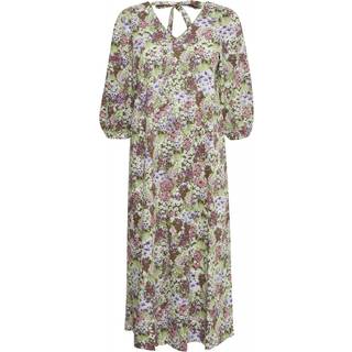 ICHI dame kjole IXMULAN - Olive Night - 36