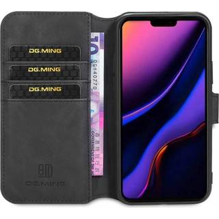 DG-Ming Wallet 3-kort til Apple iPhone 11 Pro (5.8 ")  - sort