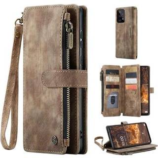 Caseme C30 Multifunktionel Samsung Galaxy A33 5G Pung - Brun