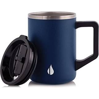 Elemental Isoleret kaffekrus - Triple -væg Rustfrit stål topmødet rejser til varme og kolde drikke
