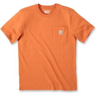 CARHARTT® CORE LOGO S/S T-SHIRT MARMELADE SIZE M