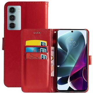 Wallet Cover 3-kort Motorola Moto G200 5G  - rød