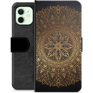 iPhone 12 Premium Flip Cover med Pung - Mandala