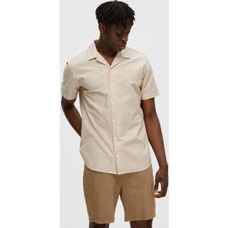 SLHREGNEW-LINEN SHIRT SS RESORT W