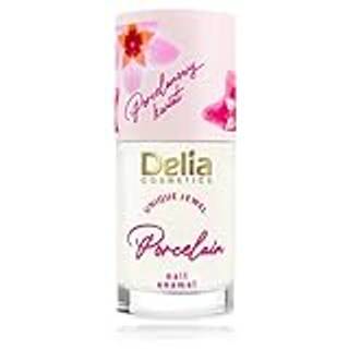 Delia Cosmetics Porcelain Neglelak 2-i-1 Skygge 01 White 11 ml - 11 ml