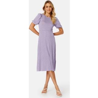 Happy Holly Noella midi dress Purple / Floral 52/54