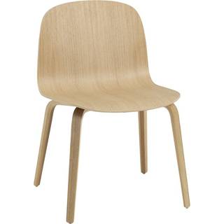 Muuto Visu Wide Black Wood Chair