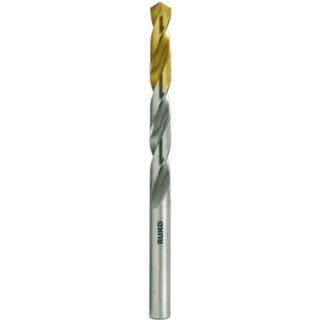 RUKO Spiralbor DIN338 Type N 2,5mm 10stk HSS-G med TIN belagt borekroner