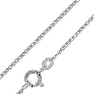 trendor 75204 Venezianer Kette Weißgold 585 Collierkette Stärke 1,2 mm