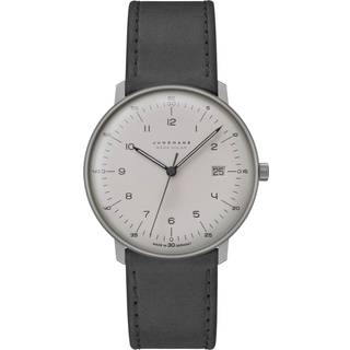 Junghans 59/2023.02 max bill Mega Solar Herren-Funkuhr Titan