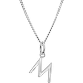 trendor 15210-S Damen-Kette mit Buchstabe S Anhänger Silber 925