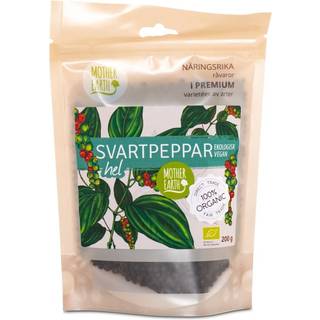Mother Earth Sort Peber Hel ØKO, 200 g