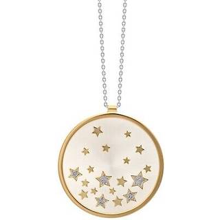 Julie Julsen JJNE0627.3 Damen-Halskette mit Anhänger Stars Silber 925