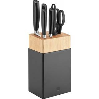 7-delt knivsæt, rustfrit stål, &#34;All Star&#34;, Black - Zwilling