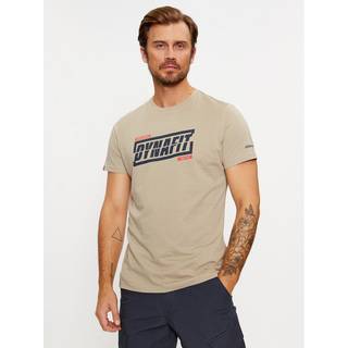 Dynafit Graphic Cotton S/S Tee T-shirt Herrer størrelse 48 farve beige