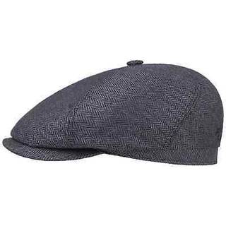 Stetson Stetson 6-panel Cap Silke - Grå Sildeben, 63 (XXL) / Grå / Sixpence